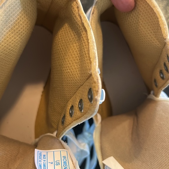 DBX ladies size 7 white iceskating recreational ice skates nwot original laces - Picture 15 of 15